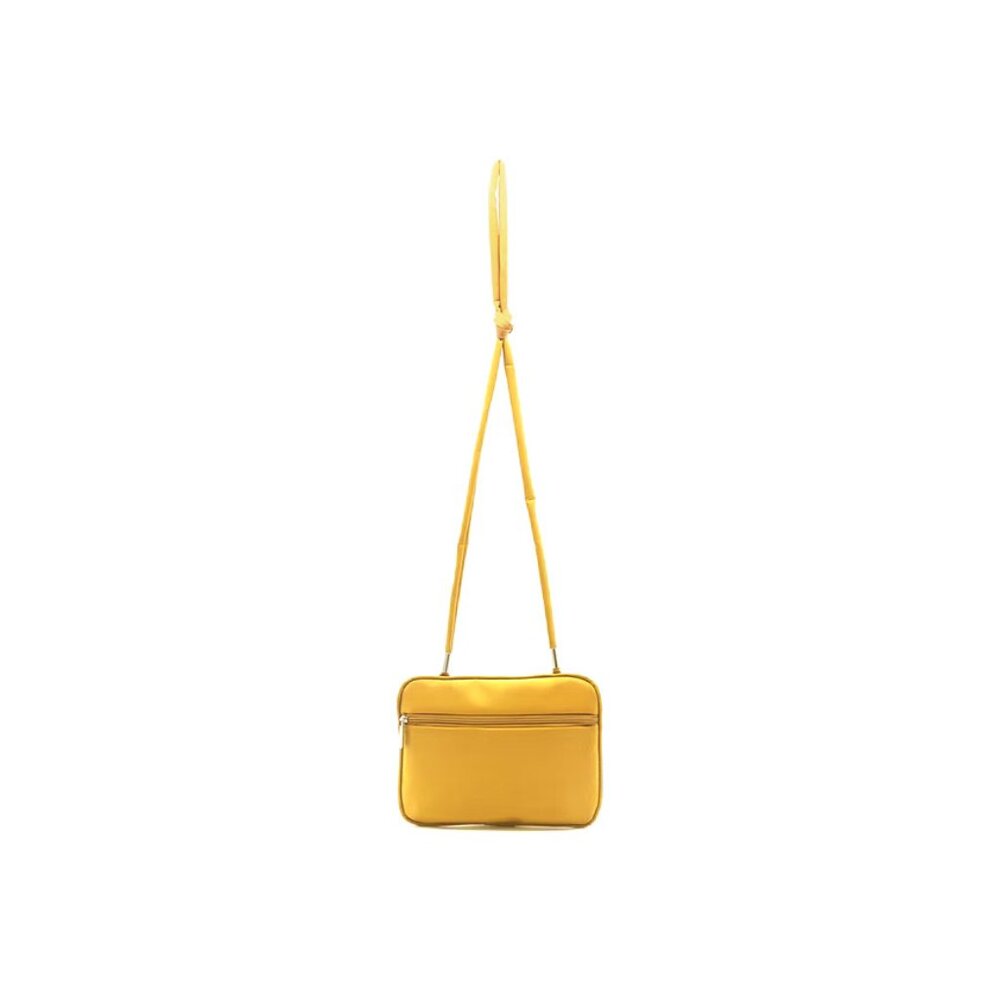 Groom Paris Crossbody Yellow 'Traffic' Nylon Crossbody Made in France